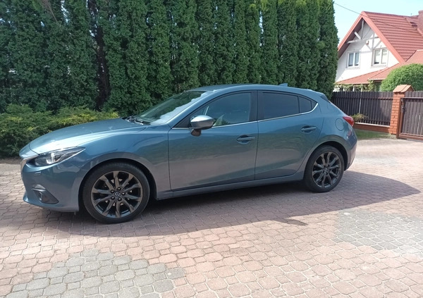 Mazda 3 cena 63900 przebieg: 83307, rok produkcji 2016 z Tomaszów Lubelski małe 232